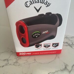 Callaway 300 Pro Laser Rangefinder - Red and Black